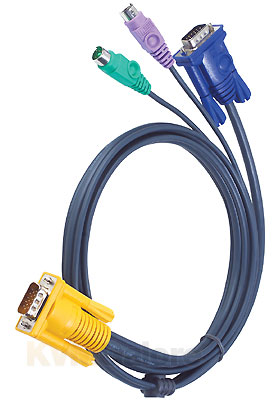 2L5201P - PS/2 KVM Cable, 3-feet