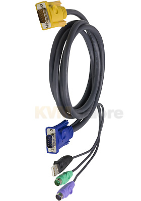 2L-5303UP - USB & PS/2 KVM Cable, 10-feet