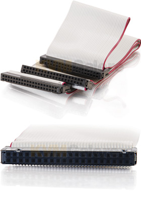 2-Device IDE Drive Flat Ribbon Cables