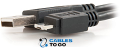 USB 2.0 A Male to Micro-USB A Male Cables
