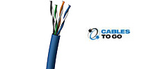 600MHz Bulk Solid Cat6a Cables