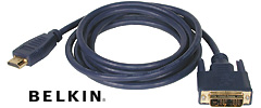 DVI to HDMI Video Cables