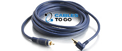 Velocity Right-Angled Subwoofer Cables