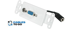 Decorative VGA Wall Plates