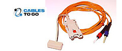 FDDI/ST Duplex 62.5/125 Multimode Fiber Patch Cables