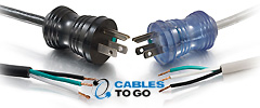 Hospital Grade Hard-Wired Power Cords