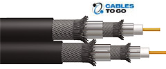 In-Wall RG6/U Quad Shield Coaxial Cables
