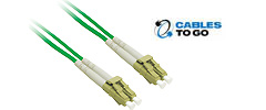 LC/LC Plenum Duplex 50/125 Multimode Fiber Patch Cables