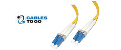 LC/LC Plenum Duplex 9/125 Single-Mode Fiber Patch Cables