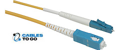 LC/SC LSZH Simplex 9/125 Single-Mode Fiber Patch Cables