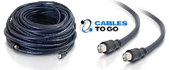Plenum S-Video Cables - Low Profile