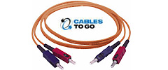 SC/SC Duplex 50/125 Multimode Fiber Patch Cables