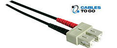 SC/SC Duplex 62.5/125 Multimode Fiber Patch Cables