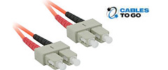 SC/SC LSZH Duplex 62.5/125 Multimode Fiber Patch Cables