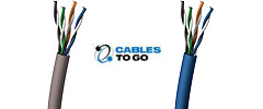 Shielded CAT-5e Solid PVC Bulk Cables