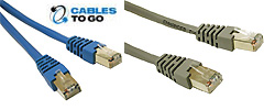Shielded Cat6 Molded Patch Cables