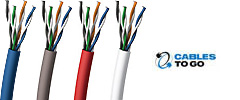 Solid PVC Cat5e 350MHz CMR Cables