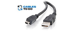 USB A-to-Mini-B Cables