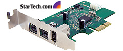Firewire PCI Express Adapter Cards