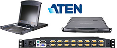 LCD Consoles w/ Built-In KVM on the NET