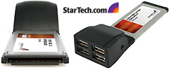 USB ExpressCard Adapter Cards