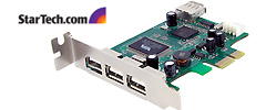 USB PCI Express Adapter Cards
