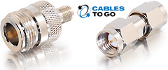 SMA to SMA and N to SMA Wi-Fi Adapters SMA to SMA and N to SMA Wi-Fi Adapters