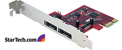 eSATA/SATA PCI Express Adapter Cards