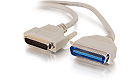 IEEE-1284 DB25 Male to Centronics 36 Male Parallel Printer Cable, 20-Feet