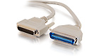 IEEE-1284 DB25 Male to Centronics 36 Male Parallel Printer Cable, 10-Feet