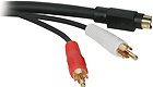 Value Series S-Video/RCA Type Audio Cable, 12-Feet Value Series S-Video/RCA Type Audio Cable, 12-Feet