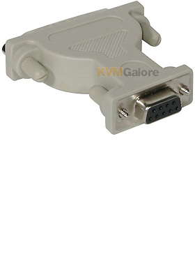 DB9F to DB25M Serial Adapter DB9F to DB25M Serial Adapter