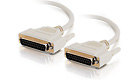 DB25 M/M Null Modem Cable, 25-Feet