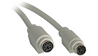 PS/2 M/F Keyboard/Mouse Extension Cable, 10-feet