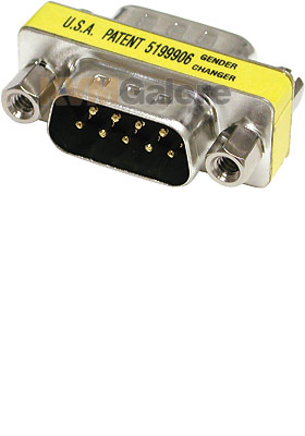 DB9 M/M Mini Gender Changer (Coupler) DB9 M/M Mini Gender Changer (Coupler)