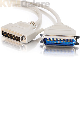 DB25 Male to Centronics 36 Male Parallel Printer Cable, 50-Feet