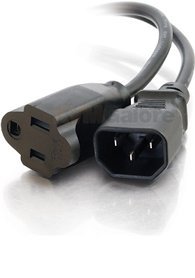 Monitor Power Adapter Cord, 1-Foot