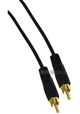 Value Series Mono RCA Type Audio Cable, 25-feet