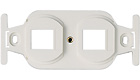 Duplex 106 Multimedia Insert - Ivory, 2-Ports