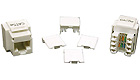 CAT-5e RJ45 Keystone Insert Jack, White