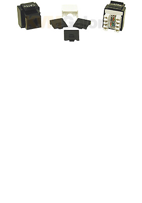 CAT-5e RJ45 Keystone Insert Jack, Black CAT-5e RJ45 Keystone Insert Jack, Black