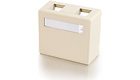 Keystone-Jack Surface-Mount Box, 2-Ports, Ivory