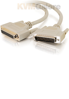 IEEE-1284 DB25 M/F Parallel Printer Extension Cable, 10-Feet