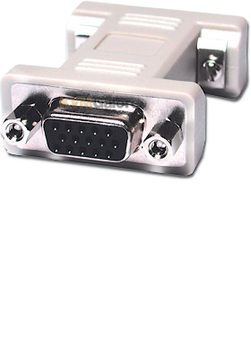HD15 VGA M/F Port Saver Adapter HD15 VGA M/F Port Saver Adapter