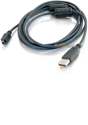 USB Cable for  Minolta Cameras- HIROSE KEY, 2m