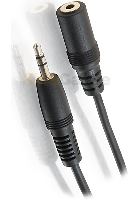 3.5mm M/F Stereo Audio Extension Cable, 6-feet