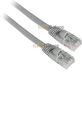 Cat5e 350MHz Snagless Patch Cable Gray, 1-foot