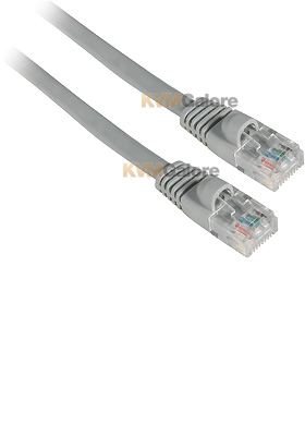 Cat5e 350MHz Snagless Patch Cable Gray, 100-feet