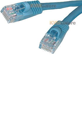 Cat5e 350MHz Snagless Patch Cable Blue, 5-feet Cat5e 350MHz Snagless Patch Cable Blue, 5-feet