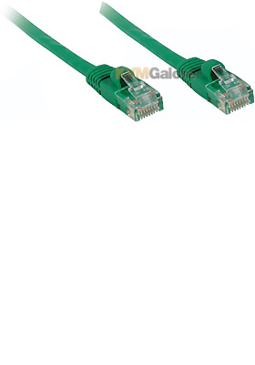 Cat5e 350MHz Snagless Patch Cable Green, 100-feet